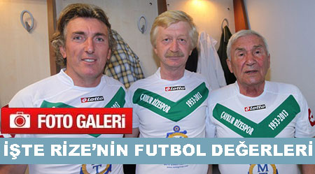 Futbolumuzun Rizeli Yıldızları