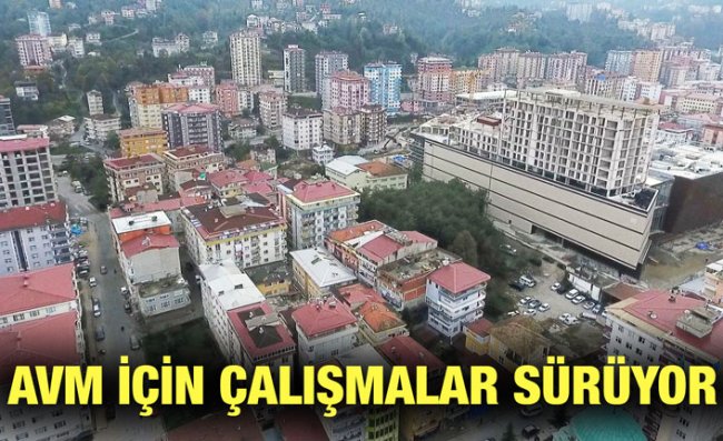 AVM’nin Trafik Yolları Yapılmaya Başlıyor