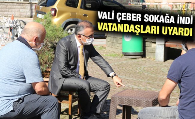 Vali Uyardı: Tabure Sohbetlerinde Virüs Yayılıyor