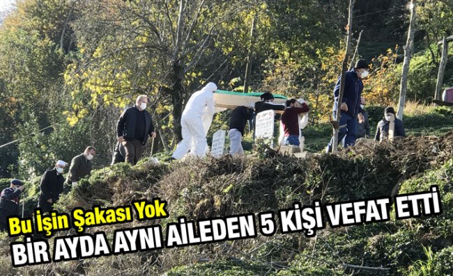 Aynı Aileden 5 Kişi, Bir Ay İçinde Kovid-19'dan Hayatını Kaybetti