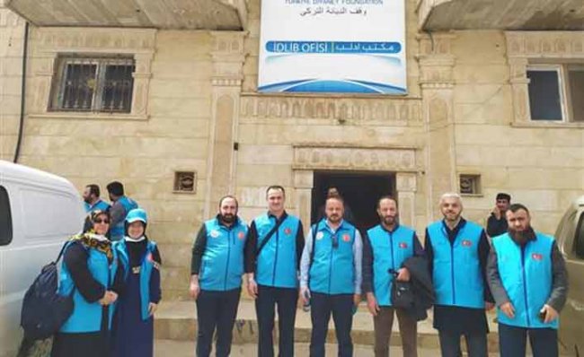 TDV Gönüllüleri İdlib'de İyilik Tohumları Ekti