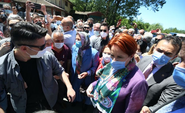 Akşener'in Rize İkizdere Ziyaretinde Gerginlik Yaşandı