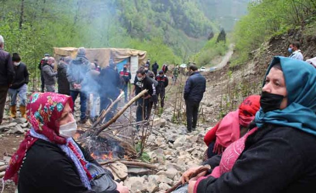 İkizdere Vadisi'nde taş ocağı gerginliği