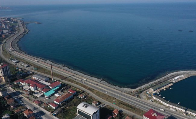 Rize Şehir Hastanesi Deniz Dolgu Sondajı Sürüyor