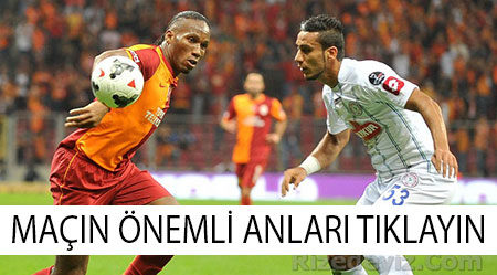 Galatasaray 1 - 1 Rizespor