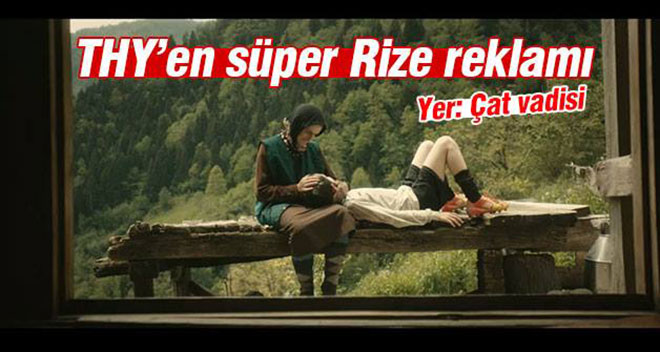 THY`nin Karadeniz`de Çektiği Reklam Filmi Çok Konuşulacak