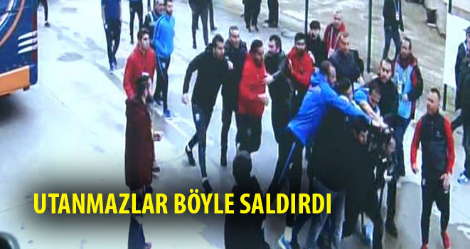 Başakşehirli Futbolcular Gazeteciyi Darp Etti