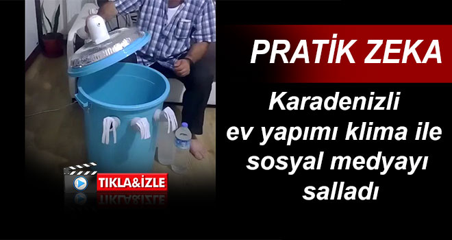 Ev Yapımı Klima İle Sosyal Medyayı Salladı