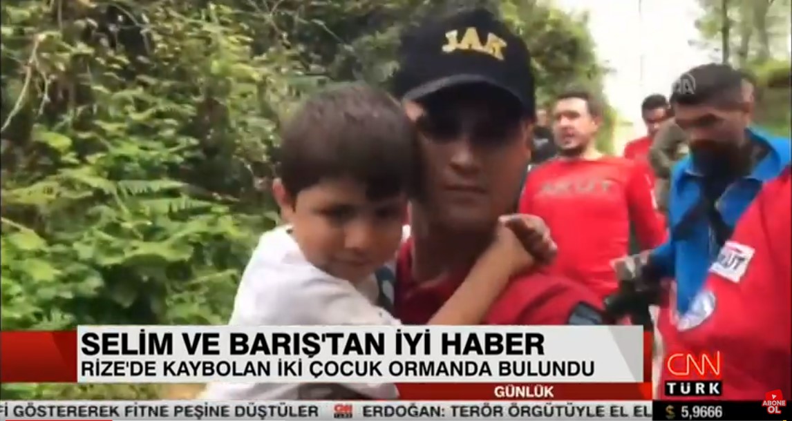 Fındıklı`da kaybolan çocuklar böyle bulundu