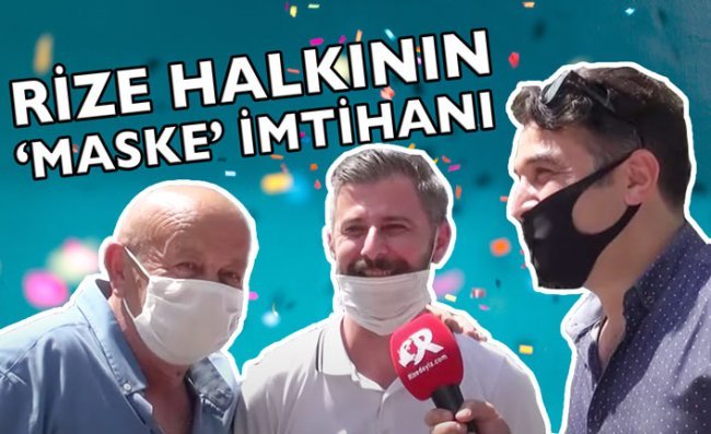 Rize'de Maske Yasağına Uyuluyor Mu?