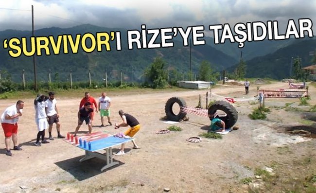 Rize'de 'Uruspasurvivor' Heyecanı