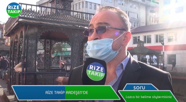 Bize Lazca bir kelime söyler misiniz? Ardeşen'de Sokak Röportajı